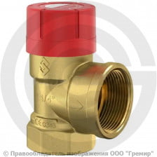 Клапан предохранительный пружинный латунный Ду 20-20 (G3/4"-G3/4") ВР (ВН) Рср=4бар (Т<120°С) Prescor Flamco