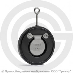 Клапан обратный одностворчатый стальной межфланцевый Ду-50 Ру-16 (Т<110°С) диск нерж Benarmo