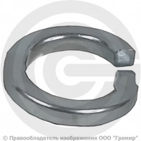 Гровер стальной оцинкованный М8 ГОСТ 6402-70