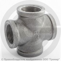 Крестовина чугунная ВР (ВН) Ду 20 (3/4")