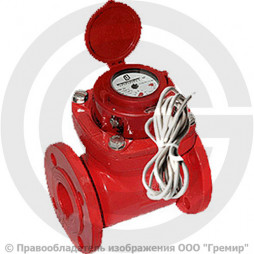 Счётчик турбинный фланцевый Ду-65 Ру-16 (Т<120°С) L=200мм импульсный СТВУ ДГ1 Декаст