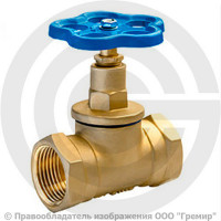 Клапан запорный латунный муфтовый Ду-15 Ру-16 ВР (ВН) (Т<70°С) 15б3р Китай Клапан запорный латунный муфтовый Ду-15 Ру-16 ВР (ВН) (Т<70°С) 15б3р Китай