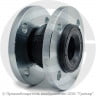 Вибровставка резиновая фланцевая Ду-65 Ру-10/16 EPDM Tecofi DI7240N