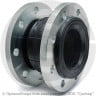 Вибровставка резиновая фланцевая Ду-80 Ру-10/16 EPDM Tecofi DI7240N