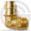 Угольник латунный для PE-X труб Дн 20-1/2" НР (НАР) РОС