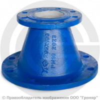 Переход фланцевый ХФ ВЧШГ с ЦПП Ду 600-300