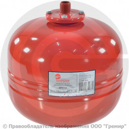 Бак расширительный мембранный для отопления 300 л 10 бар Wester WRV