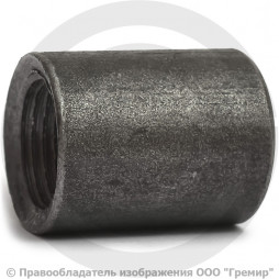 Муфта стальная ВР (ВН) Ду-15 (1/2") с фаской КАЗ