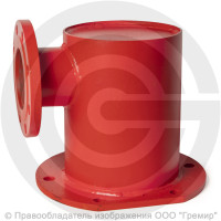 Подставка пожарная односторонняя фланцевая ППОФ стальная Ду-80 Ру-10 КЗСД Подставка пожарная односторонняя фланцевая ППОФ стальная Ду-80 Ру-10 КЗСД