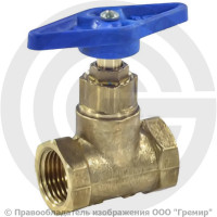 Клапан запорный латунный муфтовый Ду-20 Ру-16 ВР (ВН) (Т<70°С) 15б3р Цветлит Клапан запорный латунный муфтовый Ду-20 Ру-16 ВР (ВН) (Т<70°С) 15б3р Цветлит