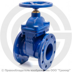 Задвижка чугунная фланцевая Ду-80 Ру-16 (Т<120°С) A40-16 F4 ABRA