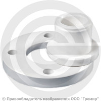 Фланец PP-R белый Дн 40 мм с буртом RTP (РосТурПласт) Фланец PP-R белый Дн 40 мм с буртом RTP (РосТурПласт)