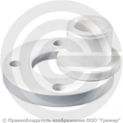 Фланец PP-R белый Дн 40 мм с буртом RTP (РосТурПласт)