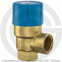 Клапан предохранительный латунный Ду 15-15 (G1/2"-G1/2") ВР (ВН) Рср=10бар (Т<95°С) Prescor B Flamco Клапан предохранительный латунный Ду 15-15 (G1/2"-G1/2") ВР (ВН) Рср=10бар (Т<95°С) Prescor B Flamco