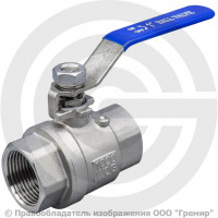 Кран нержавеющий Ду-50 (2") Ру-63 ВР (ВН) L=105мм полнопроходной Benarmo Кран нержавеющий Ду-50 (2") Ру-63 ВР (ВН) L=105мм полнопроходной Benarmo