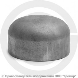 Заглушка 76х3,5 (Ду-65) 12х18н10т эллиптическая ГОСТ 17379