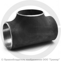 Тройник П 89х3,5 (Ду-80) стальной (Ст.20) равнопроходной ГОСТ 17376