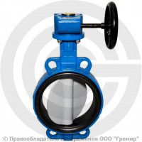 Затвор дисковый поворотный межфланцевый с редуктором Ду-200 Ру-25 EPDM с чугунным диском Tecofi VP4458-08EP Затвор дисковый поворотный межфланцевый с редуктором Ду-200 Ру-25 EPDM с чугунным диском Tecofi VP4458-08EP