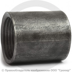 Муфта стальная ВР (ВН) Ду-32 (1 1/4") с фаской КАЗ