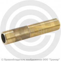 Сгон латунный НР (НАР) Ду-15 (1/2"-75)