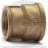 Муфта латунная переходная ВР (ВН) Ду 25-20 (1&quot;-3/4&quot;) VALFEX