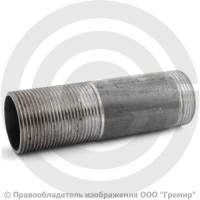 Сгон стальной L=120мм Ду-32 (1 1/4") без комплекта АС Сгон стальной L=120мм Ду-32 (1 1/4") без комплекта АС