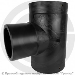 Тройник ПЭ100 электросварной Дн 75 Ру-16 SDR11 Type C TEGA