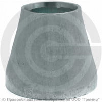 Переход 219х6-168х4,5 (Ду 200-150) оцинкованный концентрический ГОСТ 17378 Переход 219х6-168х4,5 (Ду 200-150) оцинкованный концентрический ГОСТ 17378