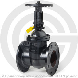 Задвижка чугунная фланцевая Ду-200 Ру-10 (Т<225°С) 30ч6бр Китай