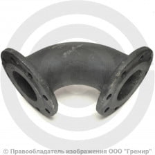 Колено фланцевое УФ Ду-250 (L=300) ВЧШГ с ЦПП цинк+AL ГОСТ ISO 2531-2012
