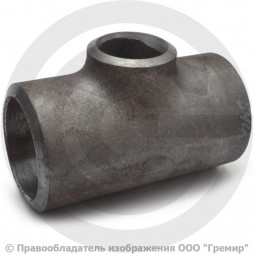 Тройник П 139,7х6,3-88,9х5,6 (Ду 125-80) стальной (Ст.20) переходной исп.1 ГОСТ 17376