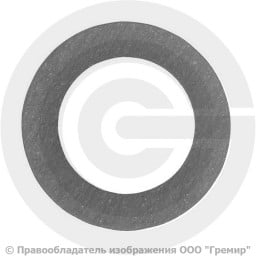 Прокладка фланцевая паронитовая ПОН-Б Ду-100 Ру 10-16 2 мм исп.А ГОСТ 15180-86