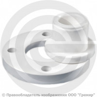 Фланец PP-R белый Дн 110 мм с буртом RTP (РосТурПласт) Фланец PP-R белый Дн 110 мм с буртом RTP (РосТурПласт)
