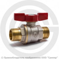 Кран латунный Ду-25 (1") Ру-35 НР (НАР) никель полнопроходной бабочка Giacomini R913 Кран латунный Ду-25 (1") Ру-35 НР (НАР) никель полнопроходной бабочка Giacomini R913