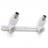 Планка PP-R монтажная белая НР (НАР) Дн 25-1/2&quot; Ру-25 RTP (РосТурПласт)
