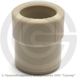 Муфта PP-R редукционная серая Дн 32-20 Pro Aqua