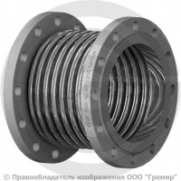 Компенсатор сильфонный осевой многослойный с поворотными фланцами Ду-250 Ру-16 L=280мм КСОF Hortum Компенсатор сильфонный осевой многослойный с поворотными фланцами Ду-250 Ру-16 L=280мм КСОF Hortum