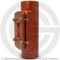 Ревизия чугунная безраструбная SML Ду-150 с прямоугольной крышкой Китай Ревизия чугунная безраструбная SML Ду-150 с прямоугольной крышкой Китай