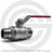 Кран латунный Ду-15 (1/2&quot;) Ру-42 НР (НАР) хром рычаг Giacomini R253DL