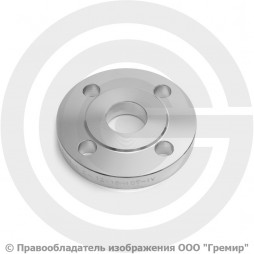 Фланец плоский нержавеющий 12х18н10т 1-25-25 ГОСТ 12820-80, Ру-25, Ду-25