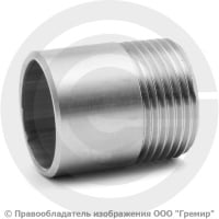 Резьба приварная нержавеющая AISI 304 Ду-25 (1" ) Резьба приварная нержавеющая AISI 304 Ду-25 (1" )