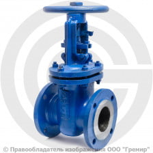Задвижка стальная фланцевая с редуктором Ду-400 Ру-16 L=600мм (Т<425°С) 30лс41нж ЧАЗ