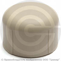 Заглушка PP-R серая Дн 25 Pro Aqua