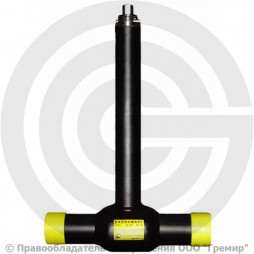 Кран стальной под приварку с удлиненным штоком Ду-125 Ру-25 L=390мм Broen Ballomax КШТ 69.102.125