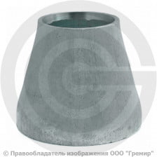 Переход 114х9-76х7 (Ду 100-65) оцинкованный концентрический ГОСТ 17378
