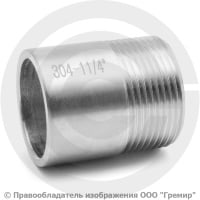 Резьба приварная нержавеющая AISI 304 Ду-32 (1 1/4") Резьба приварная нержавеющая AISI 304 Ду-32 (1 1/4")