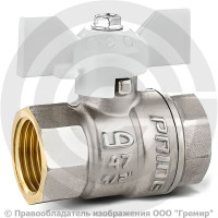 Кран латунный Ду-15 (1/2") Ру-40 ВР (ВН) никель полнопроходной бабочка LD Pride 47.15.В-В.Б white Кран латунный Ду-15 (1/2") Ру-40 ВР (ВН) никель полнопроходной бабочка LD Pride 47.15.В-В.Б white