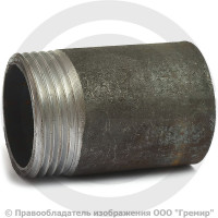 Резьба стальная удлиненная L=50мм Ду-25 (1") КАЗ