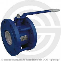 Кран стальной фланцевый Ду-32 Ру-16 L=80мм полнопроходной PR 11с67пМ