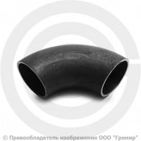 Отвод П90-76х3,5-Ст.20 (Ду-65) стальной (Ст.20) 90 градусов ГОСТ 17375 Отвод П90-76х3,5-Ст.20 (Ду-65) стальной (Ст.20) 90 градусов ГОСТ 17375